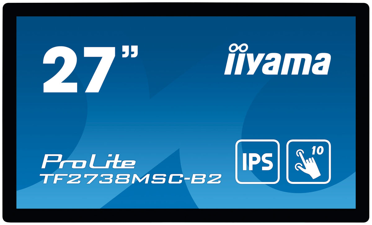 iiyama ProLite TF2738MSC-B2 Computerbildschirm 68,6 cm (27") 1920 x 1080 Pixel Full HD LED Touchscreen Multi-Nutzer Schwarz