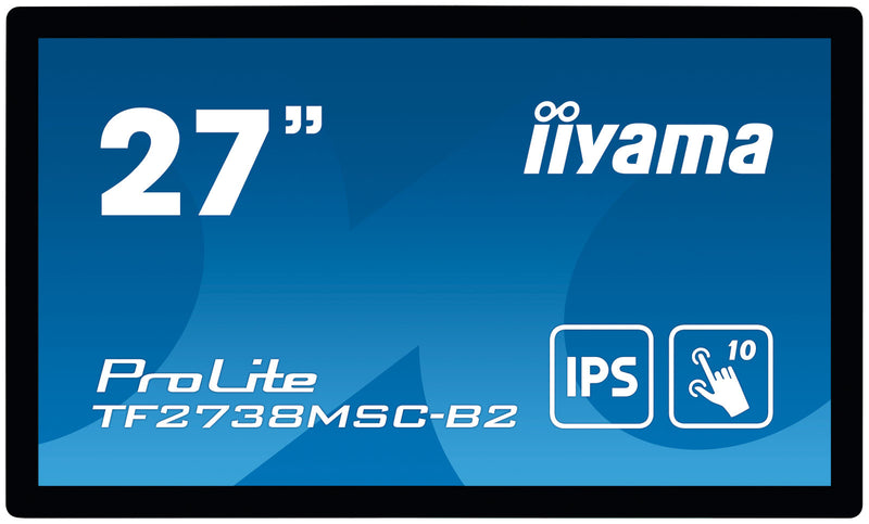iiyama ProLite TF2738MSC-B2 Computerbildschirm 68,6 cm (27") 1920 x 1080 Pixel Full HD LED Touchscreen Multi-Nutzer Schwarz