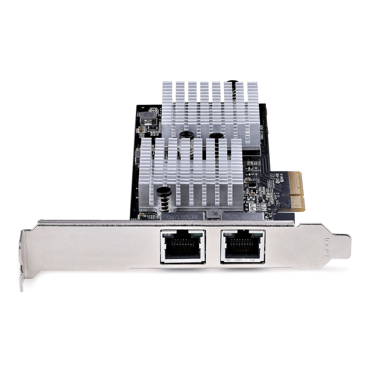 StarTech.com 2-Port 10Gbe Netzwerkkarte, PCIe Ethernet 10 Gigabit Karte für PCs/Server, PCI Express Netzwerkkarte/10gb LAN Karte, Sechs Geschwindigkeits NIC, 10GBASE-T und NBASE-T