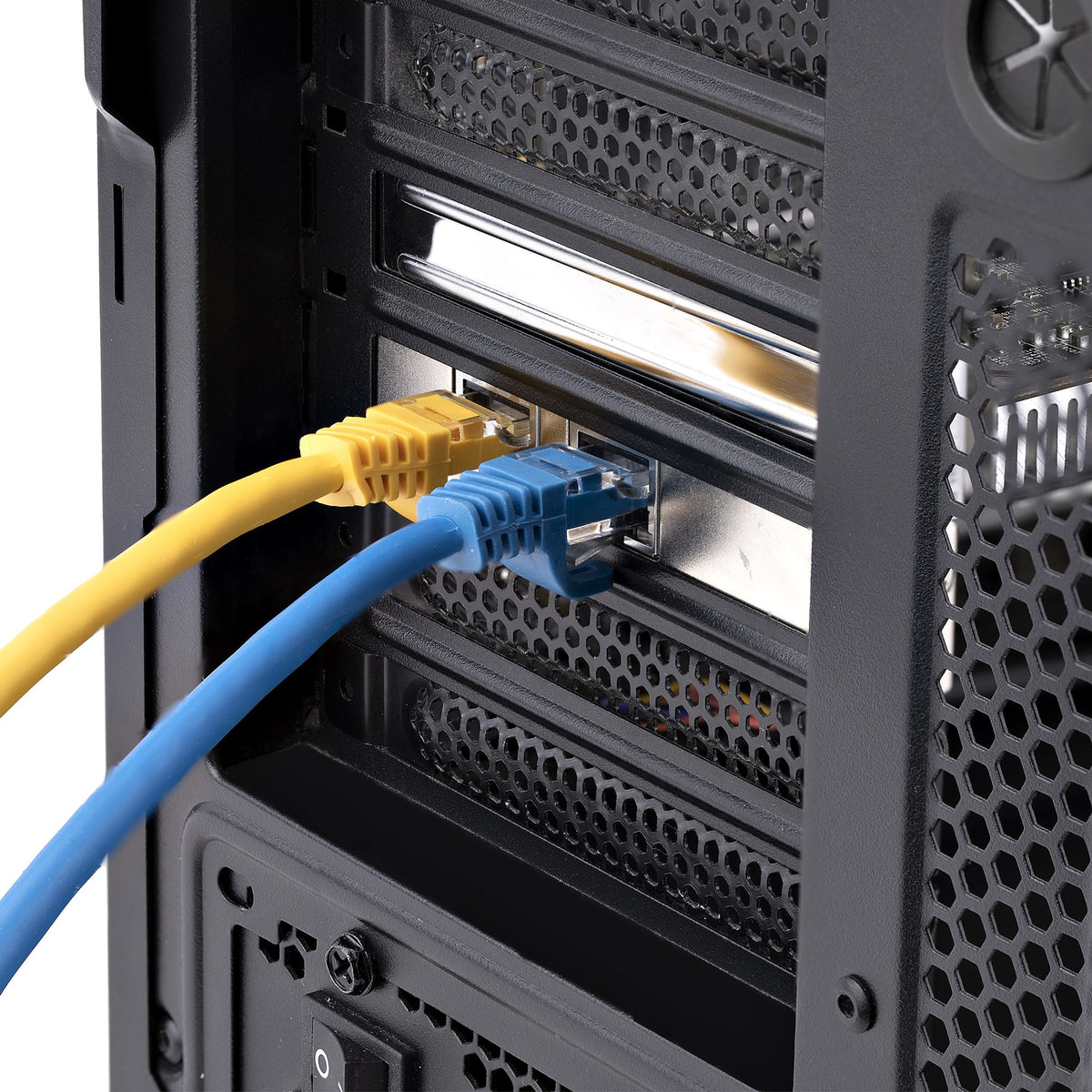 StarTech.com 2-Port 10Gbe Netzwerkkarte, PCIe Ethernet 10 Gigabit Karte für PCs/Server, PCI Express Netzwerkkarte/10gb LAN Karte, Sechs Geschwindigkeits NIC, 10GBASE-T und NBASE-T