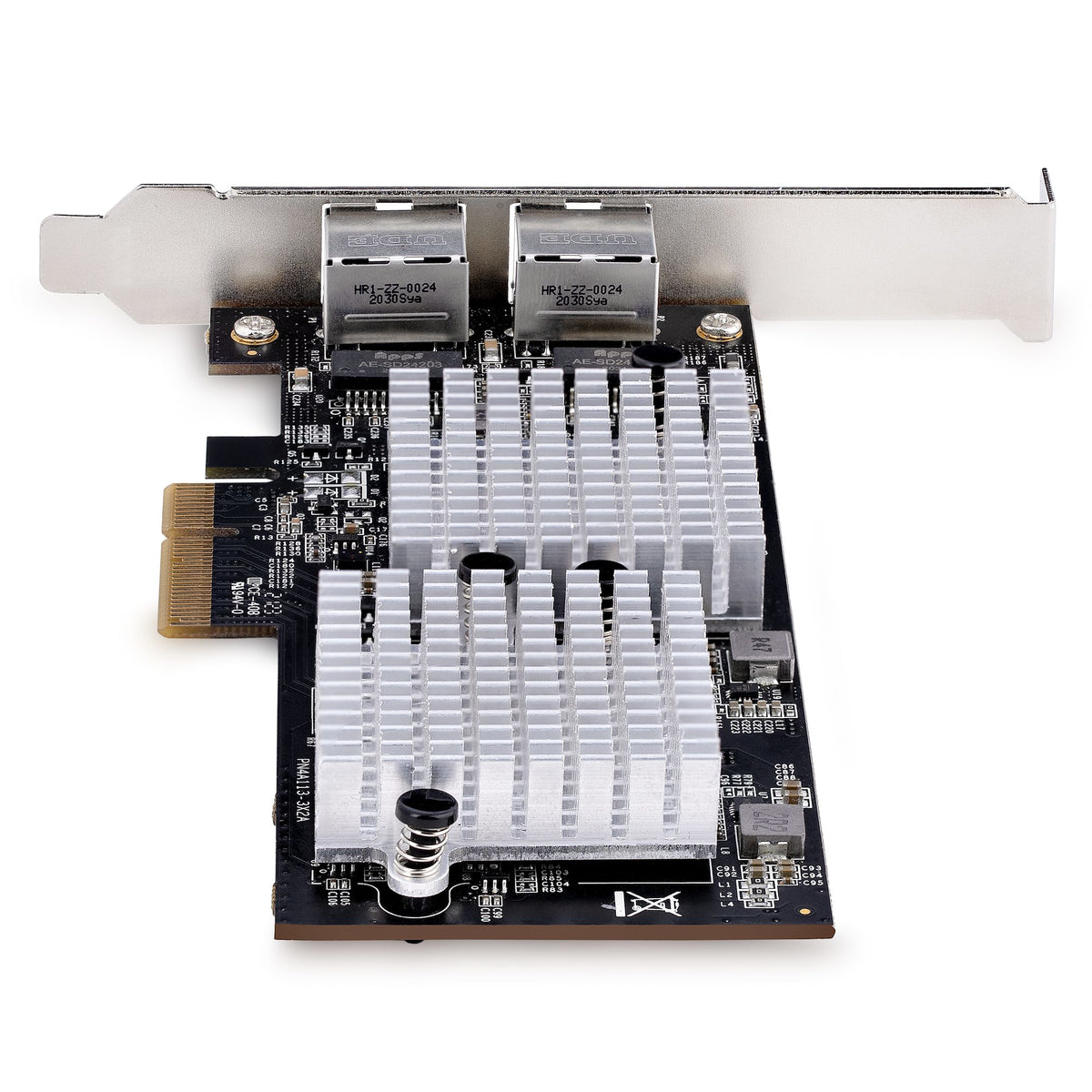 StarTech.com 2-Port 10Gbe Netzwerkkarte, PCIe Ethernet 10 Gigabit Karte für PCs/Server, PCI Express Netzwerkkarte/10gb LAN Karte, Sechs Geschwindigkeits NIC, 10GBASE-T und NBASE-T