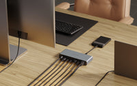 Targus HDTB4D-EU laptop-dockingstation & portreplikator Andocken Thunderbolt 4 Grau