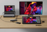 Targus HDTB4D-EU laptop-dockingstation & portreplikator Andocken Thunderbolt 4 Grau