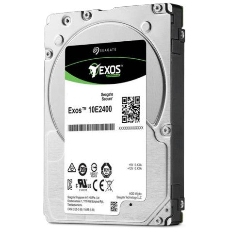 2.5" SEAGATE EXOS 10E2400 600GB HDD 512N 10000rpm 128MB cache SAS 12Gb/s 6.4cm 2.5Zoll BLK