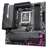 GIGABYTE B650M AORUS ELITE Mainboard – Unterstützt AMD Ryzen 9000 CPUs, 12+2+2 Phasen VRM, bis zu 8000 MHz DDR5, 1xPCIe 5.0 + 1xPCIe 4.0 M.2, 2.5GbE LAN, USB 3.2 Gen 2x2