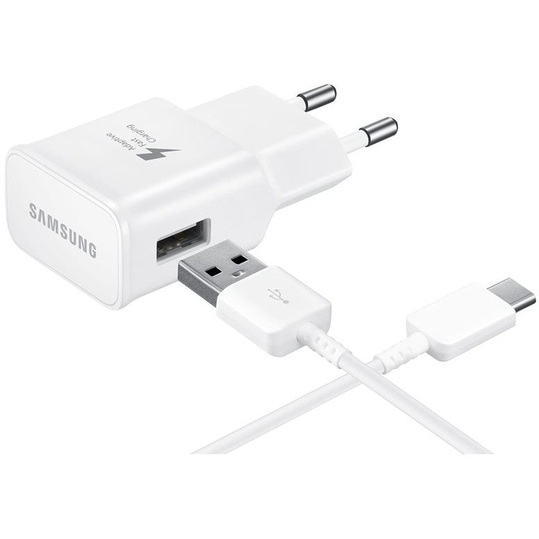 Samsung Schnellladegerät 15W Netzteil inkl.Datenkabel Typ-C 1.5m White (Bulk)
