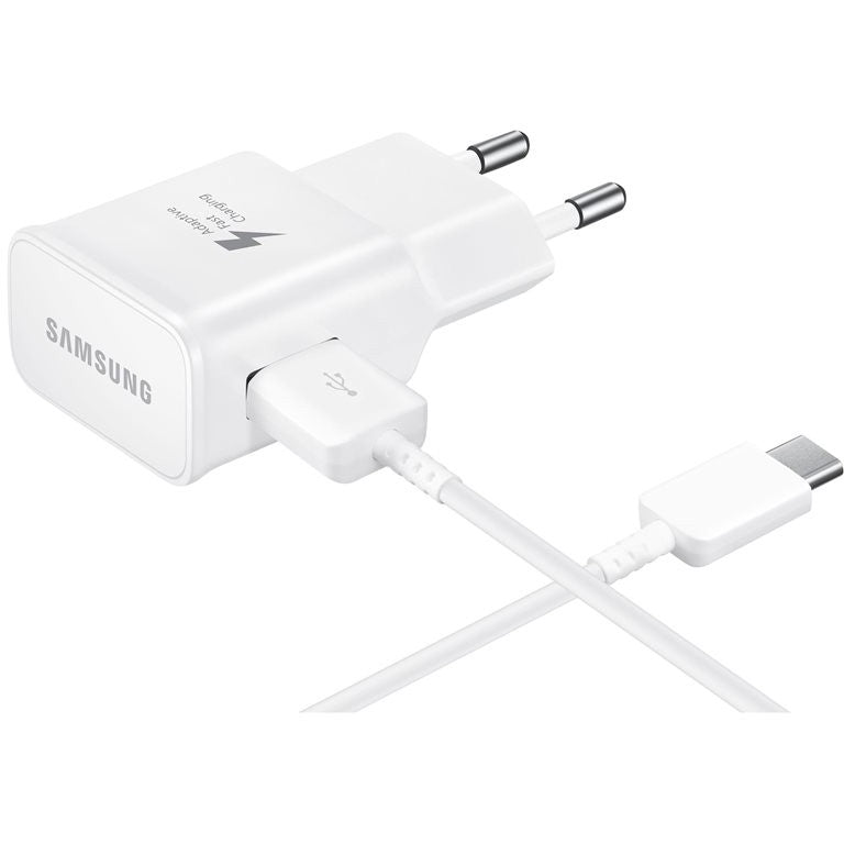 Samsung Schnellladegerät 15W Netzteil inkl.Datenkabel Typ-C 1.5m White (Bulk)