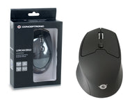 Conceptronic LORCAN02B Ergo Maus Büro rechts Bluetooth Optisch 1600 DPI