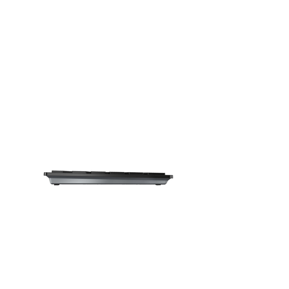 CHERRY DW 9500 SLIM Tastatur Maus enthalten Universal RF Wireless + Bluetooth QWERTZ Deutsch Schwarz, Grau