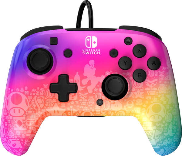 Controller cablato PDP REMATCH: Star Spectrum per Nintendo Switch, Nintendo Switch - Modello OLED