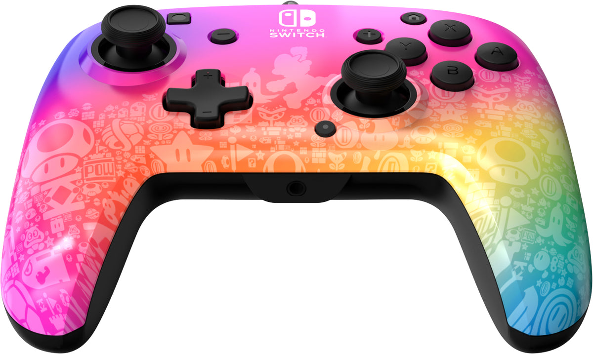 PDP REMATCH Kabelgebundener Controller: Star Spectrum Für Nintendo Switch, Nintendo Switch - OLED Model
