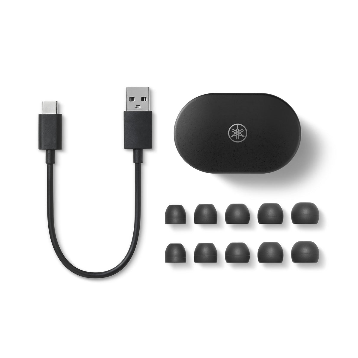 Yamaha TW-E7B Kopfhörer True Wireless Stereo (TWS) im Ohr Anrufe/Musik Bluetooth Schwarz