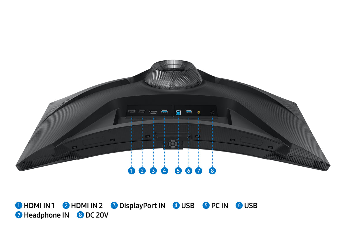 Samsung G75NB Computerbildschirm 81,3 cm (32") 3840 x 2160 Pixel 4K Ultra HD LED Schwarz