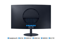 Samsung S39C Computerbildschirm 81,3 cm (32") 1920 x 1080 Pixel Full HD LED Schwarz