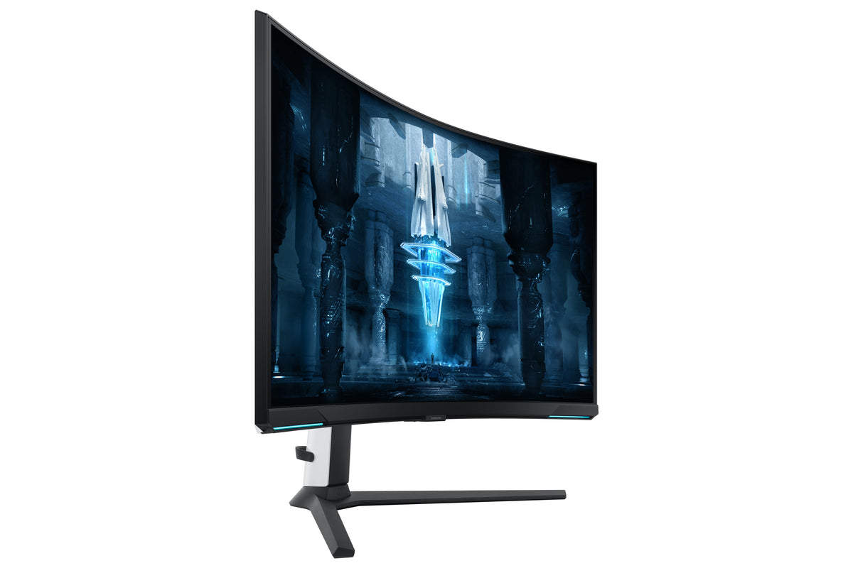 Samsung G85NB Computerbildschirm 81,3 cm (32") 3840 x 2160 Pixel 4K Ultra HD LED Weiß