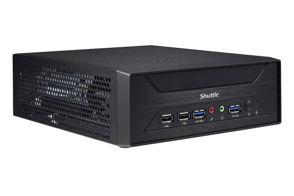 Shuttle XPC slim Barebone XH510G - S1200, Intel H510, 1xDP, 1xHDMI, 1x PCI-E 16X, 1x LAN, 1x 2.5", 2x M.2, 24/7 continuous operation