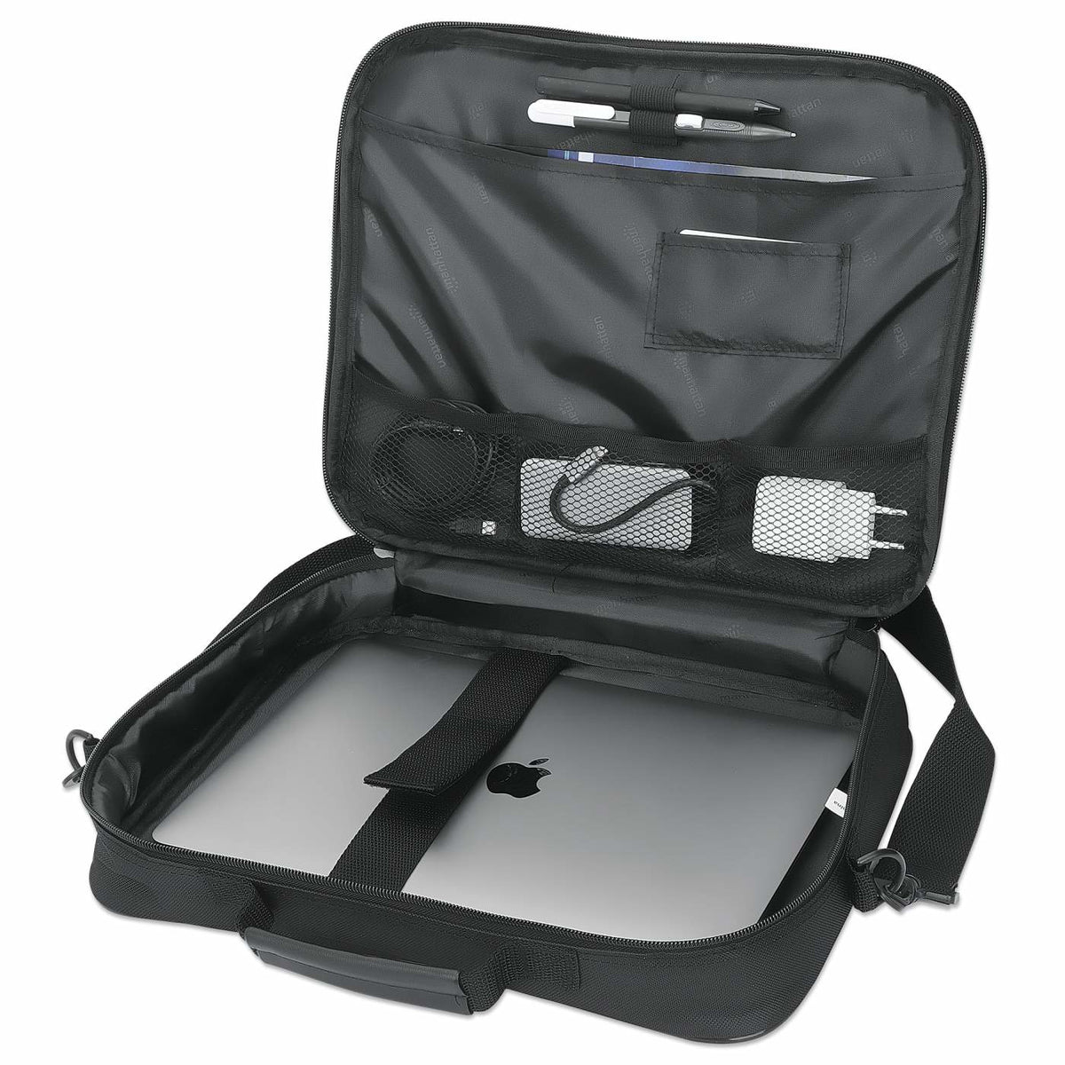 Manhattan 439985 Laptoptasche 35,8 cm (14.1") Aktenkoffer Schwarz