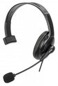 Manhattan 180849 Kopfhörer & Headset Kabelgebunden Kopfband Büro/Callcenter USB Typ-A Schwarz