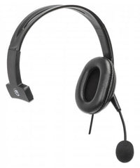 Manhattan 180849 Kopfhörer & Headset Kabelgebunden Kopfband Büro/Callcenter USB Typ-A Schwarz