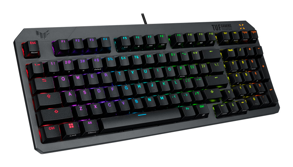 ASUS TUF Gaming K3 Gen II Tastatur USB QWERTY Französisch Schwarz