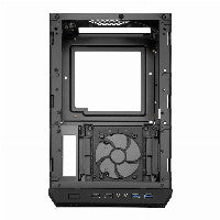 Sharkoon QB One Black - Midi/Mini Tower ITX, Mini-ITX 3.5" - PC/Server Power Supply Cooler - USB, USB 2.0, USB 3.0
