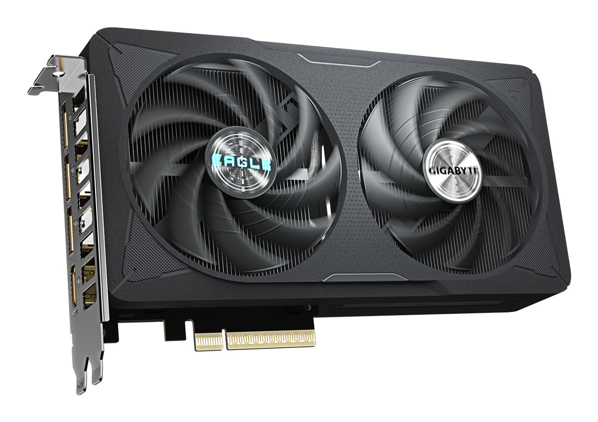 GIGABYTE GeForce RTX 5060 EAGLE OC 8G Grafikkarte - 8GB GDDR7, 128bit, PCI-E 5.0, 2550 MHz Kerntakt, 3 x DisplayPort, 1 x HDMI, GV-N5060EAGLE OC-8GD