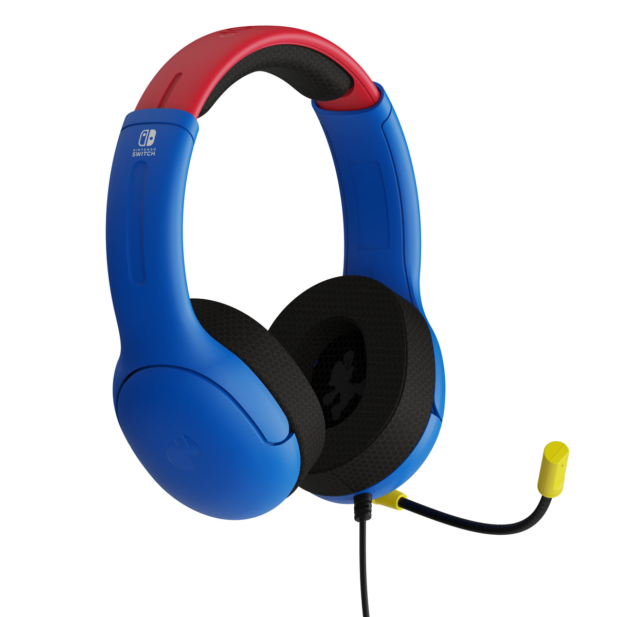 PDP LVL40 Kopfhörer Kabelgebunden Kopfband Gaming Blau, Rot