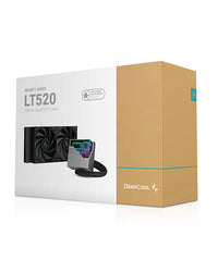 DeepCool LT520 Prozessor All-in-One-Flüssigkeitskühler 12 cm Schwarz 1 Stück(e)