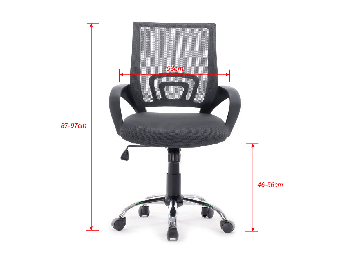 Equip Bürostuhl mit Netzbezug