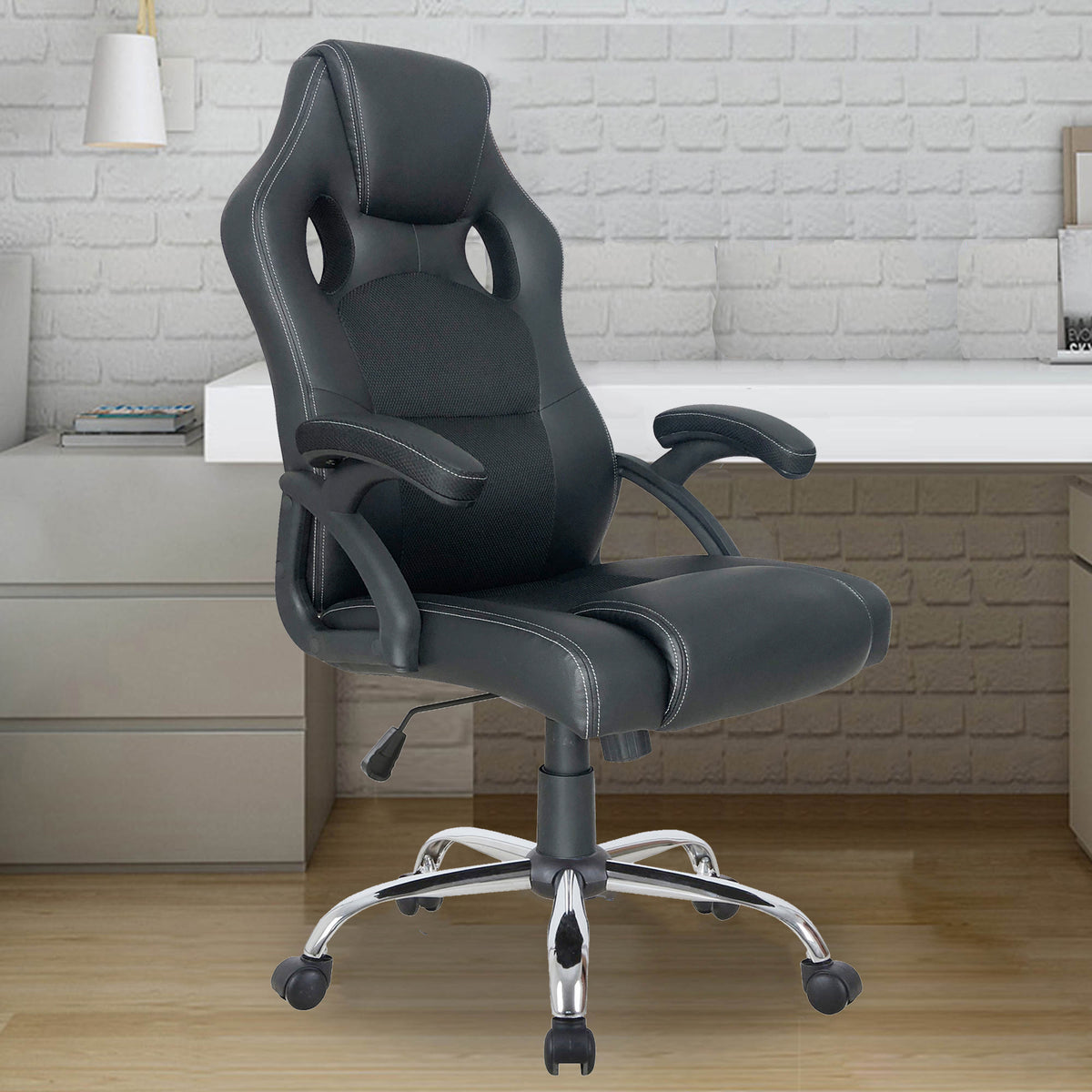 Equip Ergonomischer Bürostuhl mit Kopfstütze