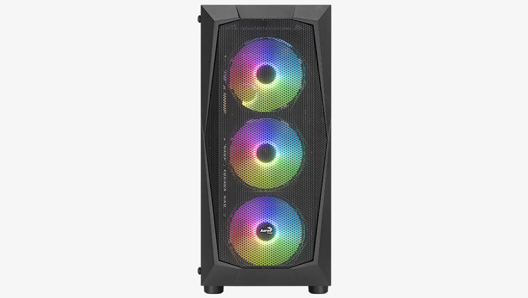 Aerocool Falcon ARGB Midi Tower Schwarz