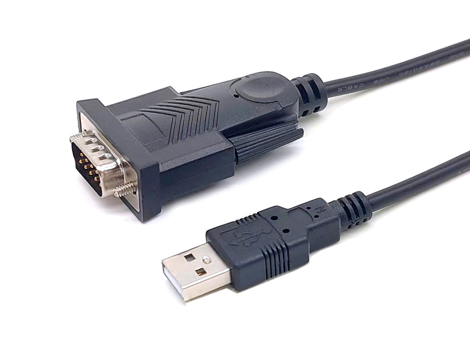 Equip USB-A to Serial (DB9) Cable, M/M, 1.5m