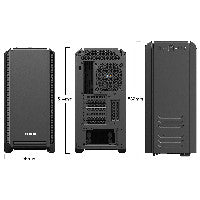 be quiet! Midi be quiet! SILENT BASE 601 black – Ansicht 2