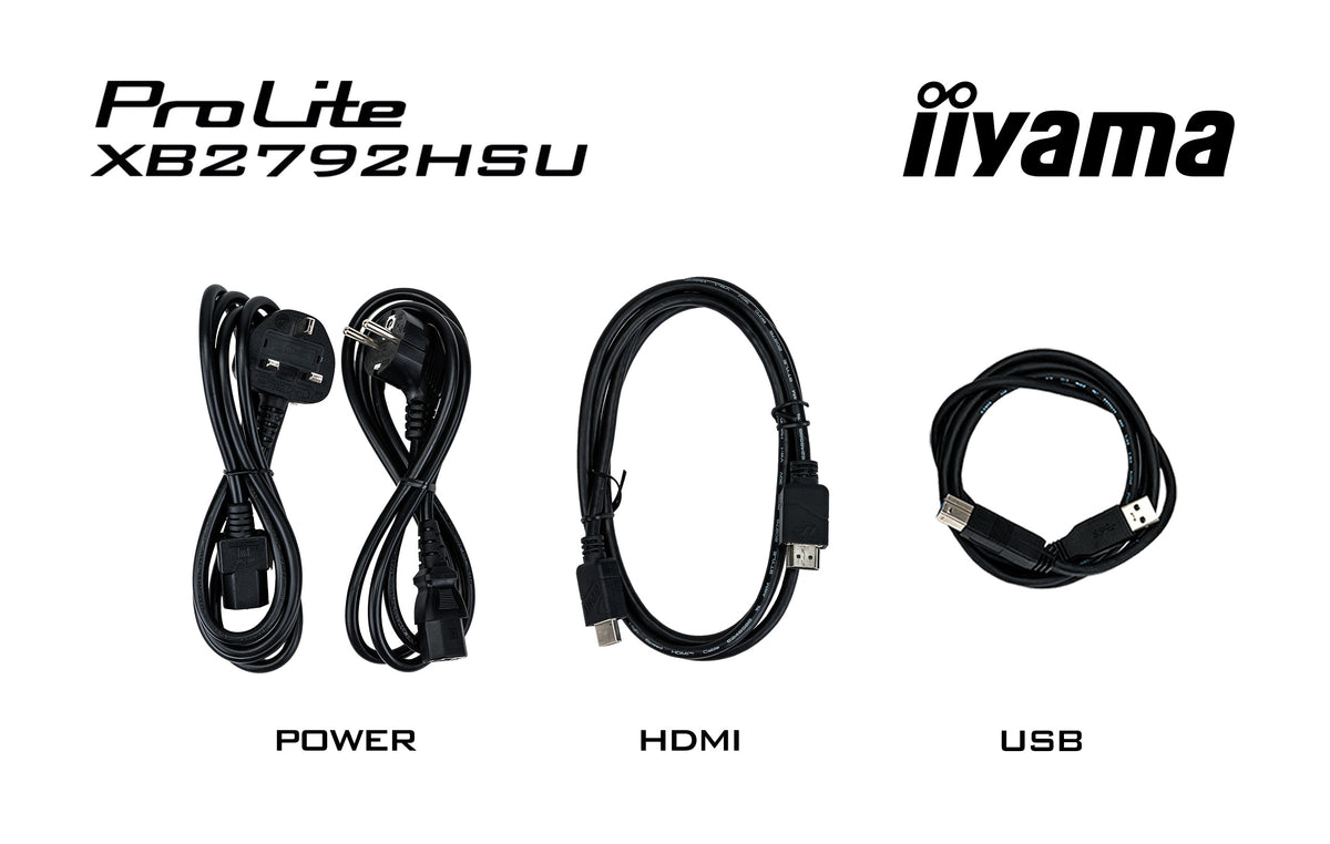 iiyama ProLite XB2792HSU-B1 Computerbildschirm 68,6 cm (27") 1920 x 1080 Pixel Full HD LED Schwarz
