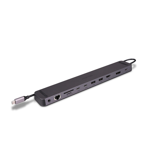 Lindy 43392 laptop-dockingstation & portreplikator Andocken USB 3.2 Gen 1 (3.1 Gen 1) Type-C Anthrazit