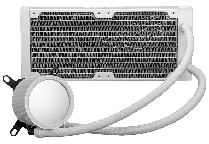 ASUS ROG Ryuo III 240 ARGB White Edition Prozessor Flüssigkeitskühlung 12 cm Weiß