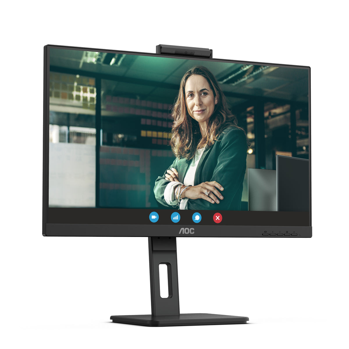 AOC Q27P3CW Computerbildschirm 68,6 cm (27") 2560 x 1440 Pixel Quad HD LED Schwarz