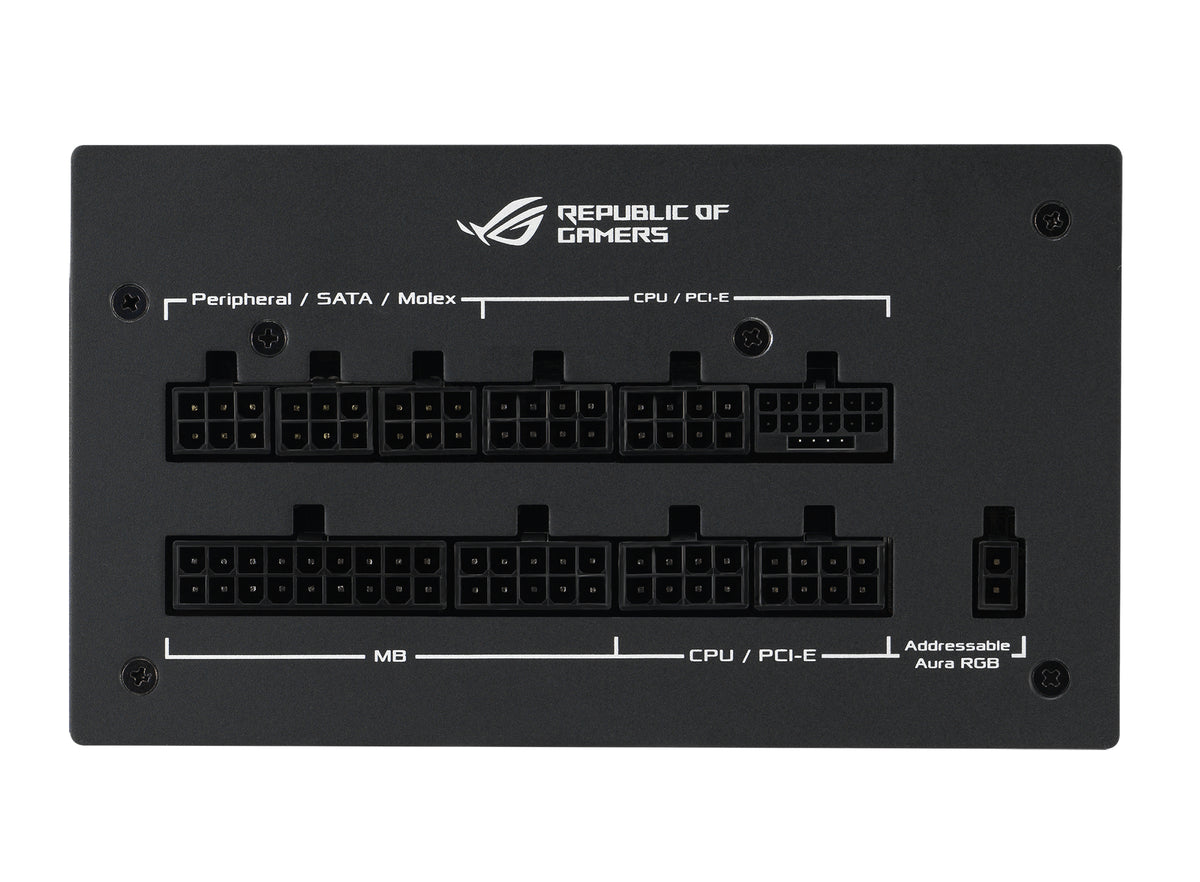 ASUS ROG Strix 1000W Gold Aura Edition Netzteil 20+4 pin ATX ATX Schwarz