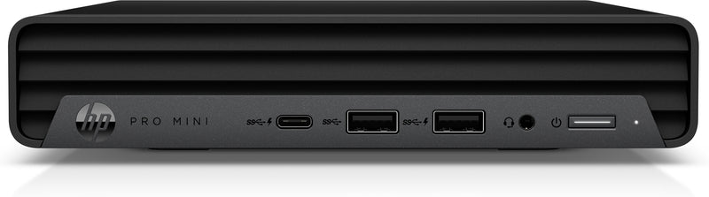 HP Pro 400 G9 Intel® Core™ i3 i3-12100T 8 GB DDR4-SDRAM 256 GB SSD Windows 11 Pro Mini PC Mini-PC Schwarz