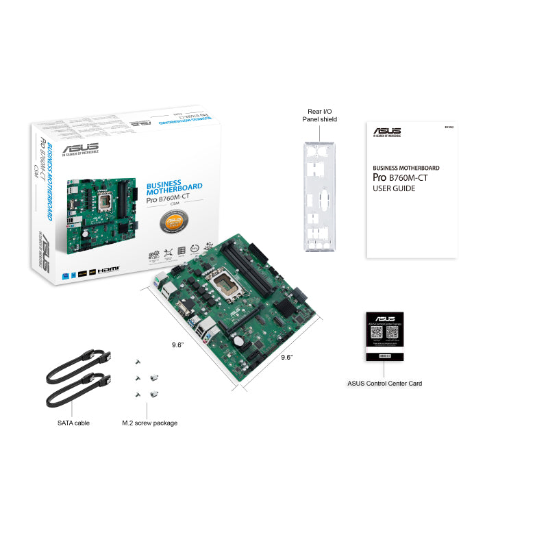 ASUS PRO B760M-CT-CSM Intel B760 LGA 1700 micro ATX