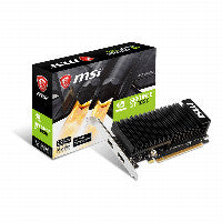 MSI GT1030 2GB MSI OC LP passiv DDR4