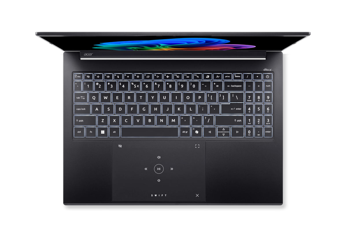 Acer Swift Go 16 AI SFG16-74-91Z4 Intel Core Ultra 9 288V Laptop 40,6 cm (16") WUXGA+ 32 GB LPDDR5x-SDRAM 2 TB SSD Wi-Fi 7 (802.11be) Windows 11 Home Schwarz