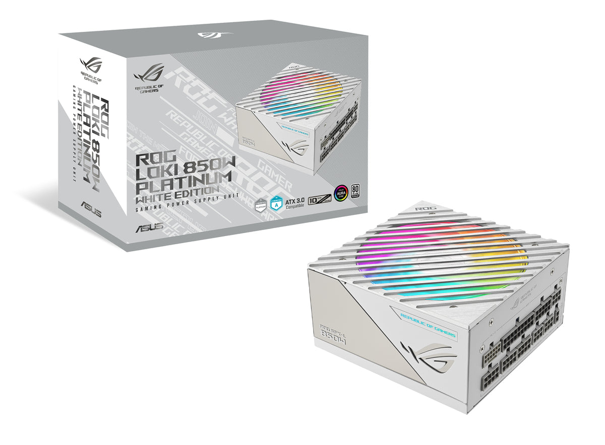 ASUS ROG Loki SFX-L 850W Platinum White Netzteil 24-pin ATX Weiß