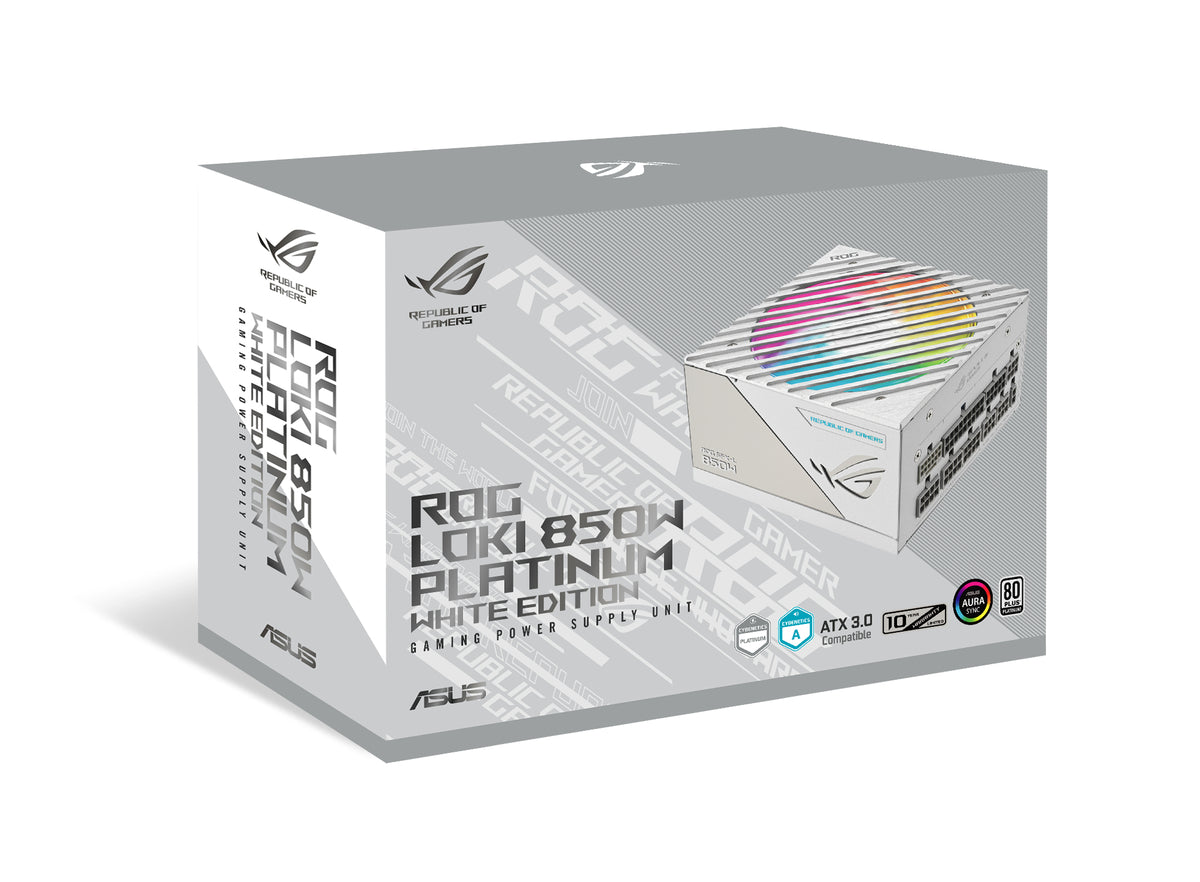 ASUS ROG Loki SFX-L 850W Platinum White Netzteil 24-pin ATX Weiß