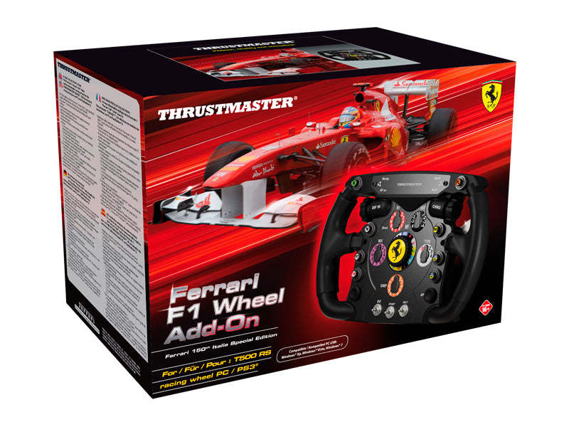 Thrustmaster Ferrari F1 Noir RF Volant Analogique PC, PlayStation 4, PlayStation 5, Playstation 3, Xbox