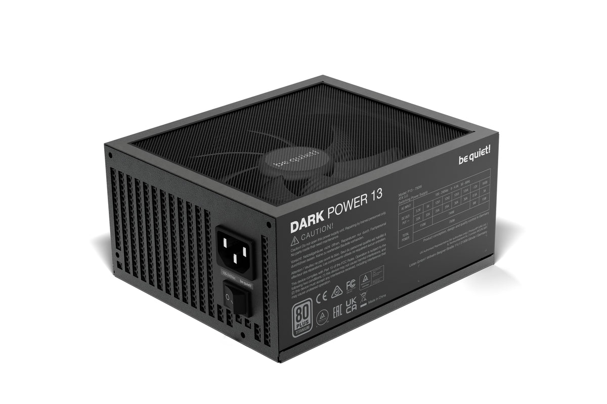 be quiet! Dark Power 13 Netzteil 750 W 20+4 pin ATX ATX Schwarz
