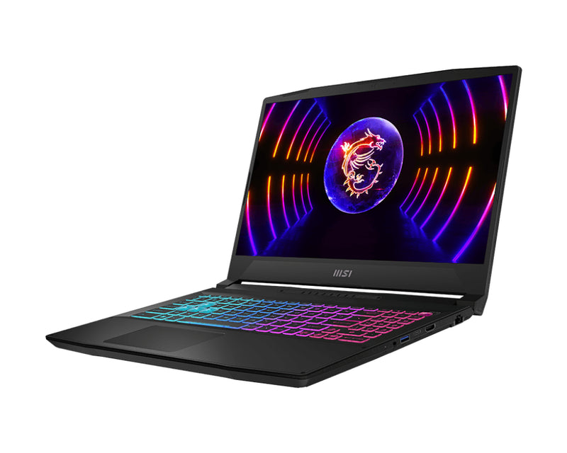 MSI Katana 15 B13VFK i5-13420H Intel® Core™ i5 Laptop 39,6 cm (15.6") Full HD 16 GB DDR5-SDRAM 512 GB SSD NVIDIA GeForce RTX 4060 Wi-Fi 6E (802.11ax) FreeDOS Schwarz