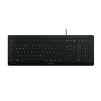 Contour Design Stream Tastatur Universal USB QWERTZ Deutsch Schwarz