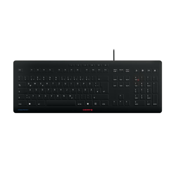Contour Design Stream Tastatur Universal USB QWERTZ Deutsch Schwarz