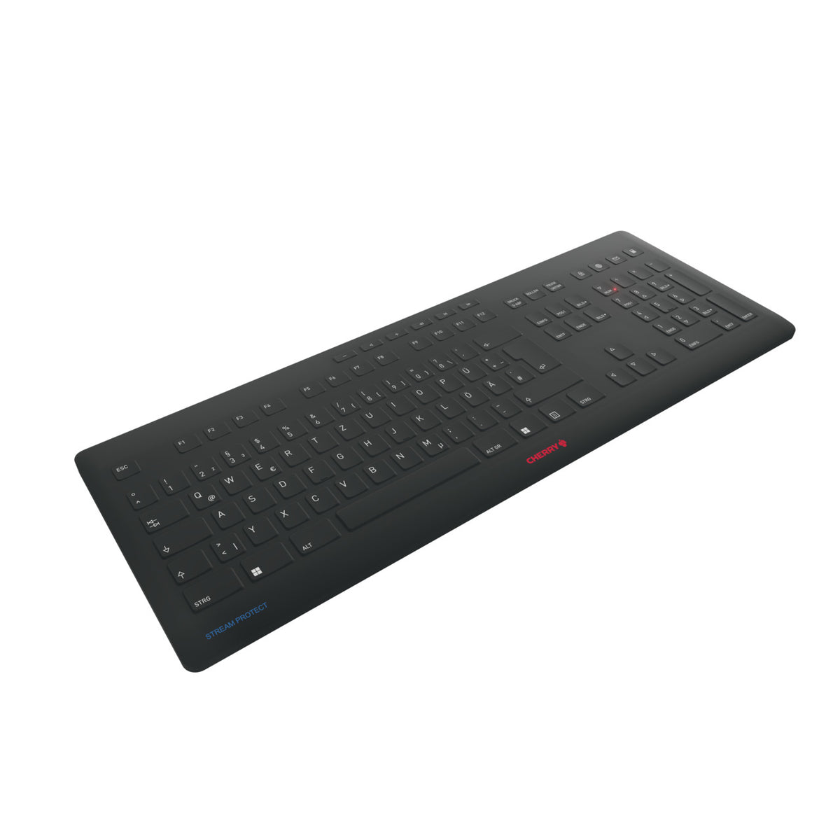 Contour Design Stream Tastatur Universal RF kabellos + USB QWERTZ Deutsch Schwarz